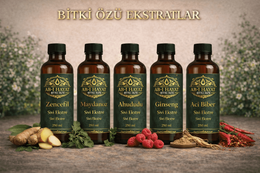 BİTKİ ÖZÜ EKSTRATLAR